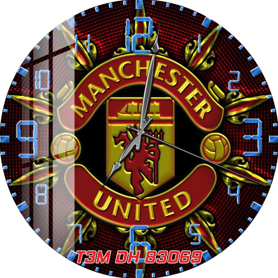 Đồng Hồ Treo Tường Tranh Tráng Gương Manchester United FC - Xưởng ...