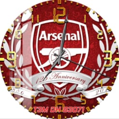 Tranh Đồng hồ treo tường Arsenal FC