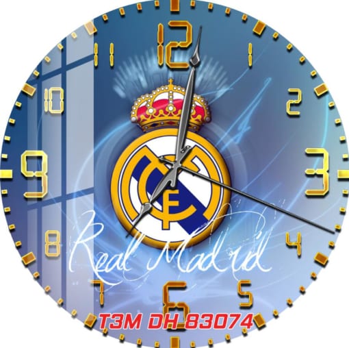 Đồng hồ treo tường Real Madrid FC)